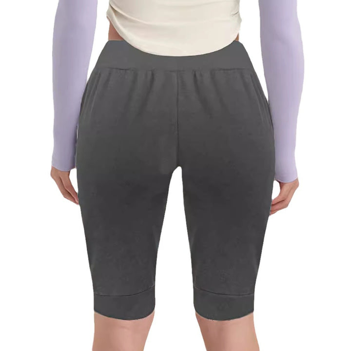 Damen Sportliche Kapuhosen im lässigen Design mit dekorativem Kordelzug Drune