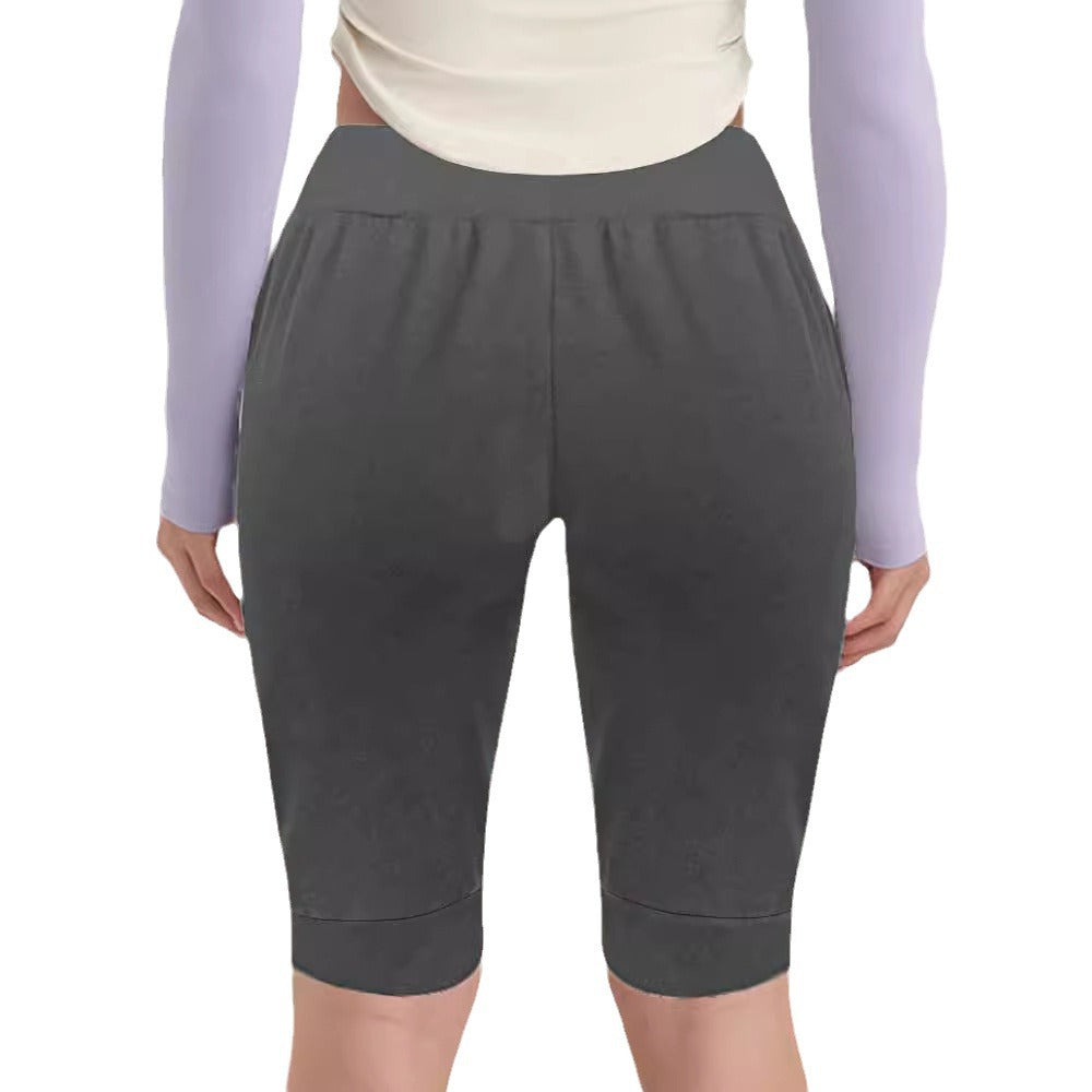 Damen bequeme Jersey-Shorts mit elastischem Bund und praktischen Seitentaschen Drune