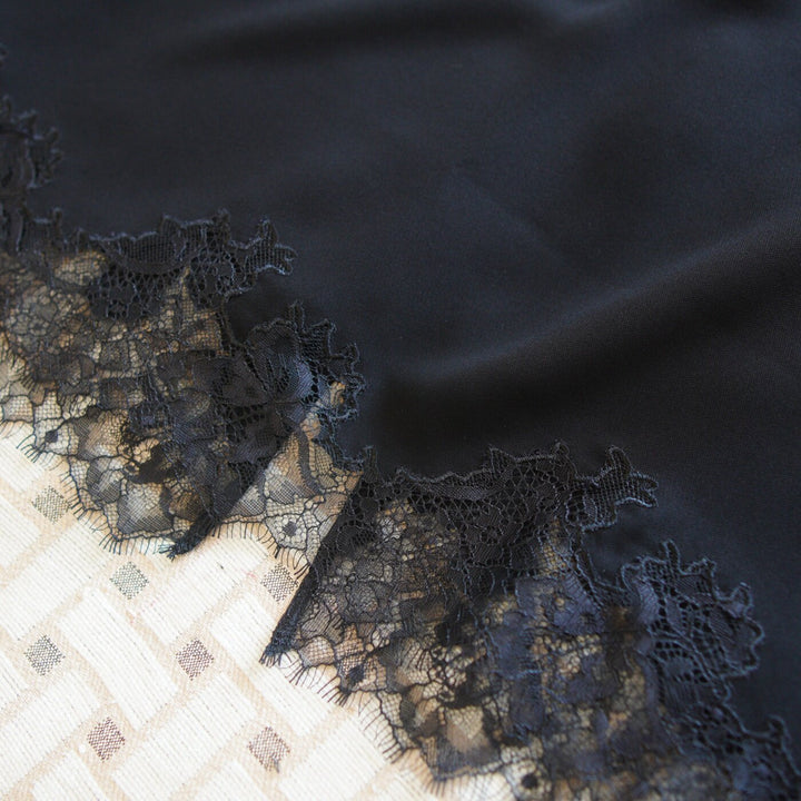 Damen Eleganter Maxirock mit dekorativer Spitzenborte Drune
