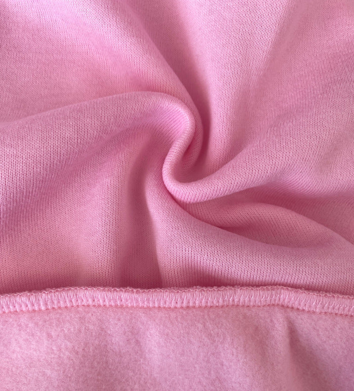 Unisex nan leichter Oversize-Fleecepullover mit angerauter Innenseite, flachen Nähten und geripptem Saum Drune