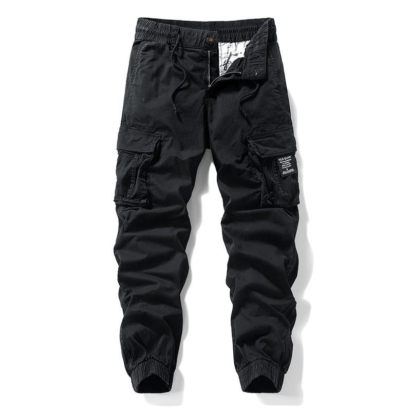 Herren Leichte Ripstop-Cargo-Jogger mit Komfortbund, Organizer‑Taschen und geripptem Knöchelabschluss Drune