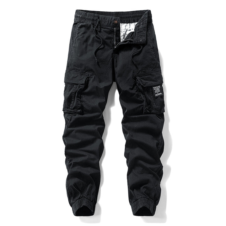 Herren Leichte Ripstop-Cargo-Jogger mit Komfortbund, Organizer‑Taschen und geripptem Knöchelabschluss Drune