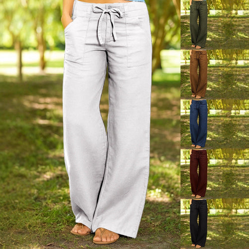 Damen Bequeme Sommerhose Drune