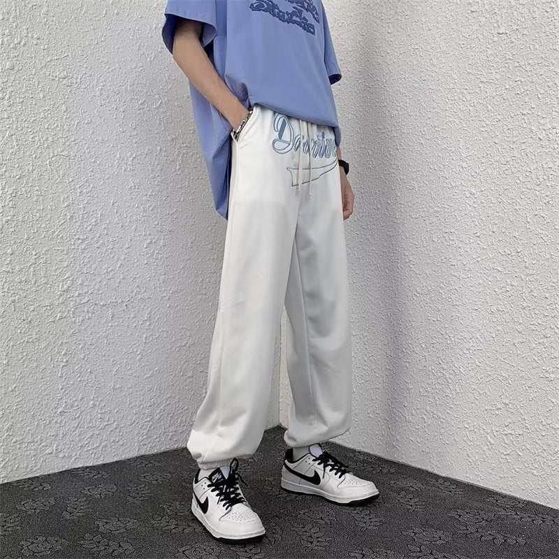 Herren Bequeme Freizeit Jogginghose Drune