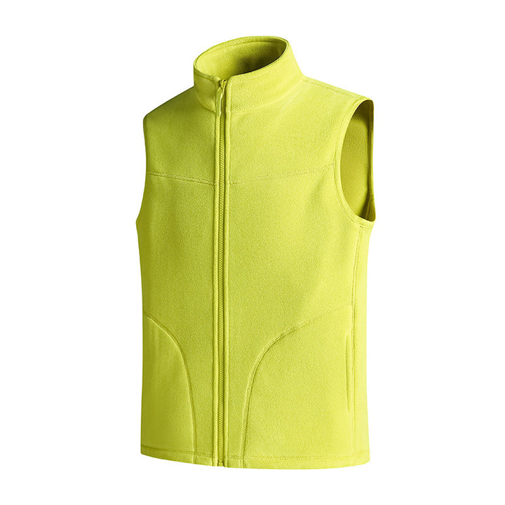 Damen Sportliche Fleece-Weste Drune