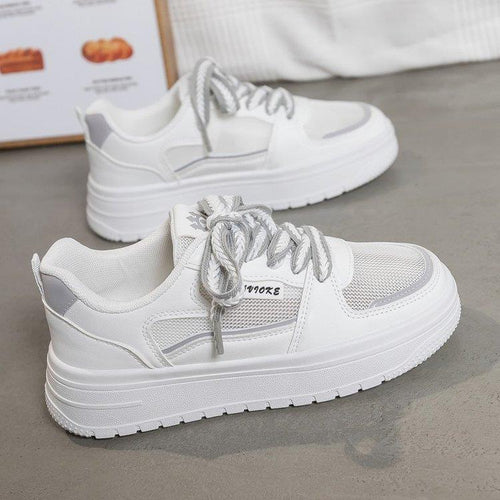 Damen Sportliche Sneakers mit luftiger Mesh-Oberfläche und dämpfender Sohle Drune