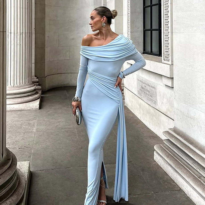 Damen Figurbetontes Abendkleid Drune