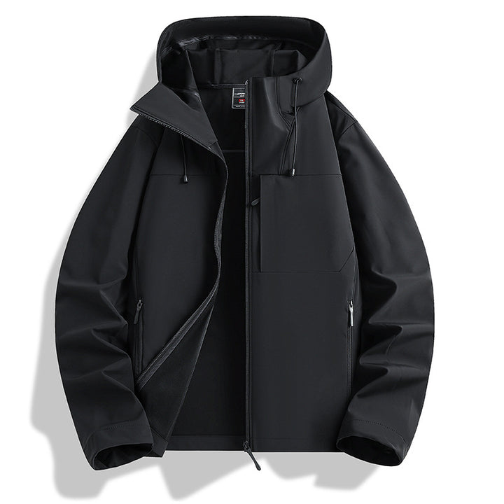 Herren Leichte und wasserdichte Outdoor-Jacke Drune