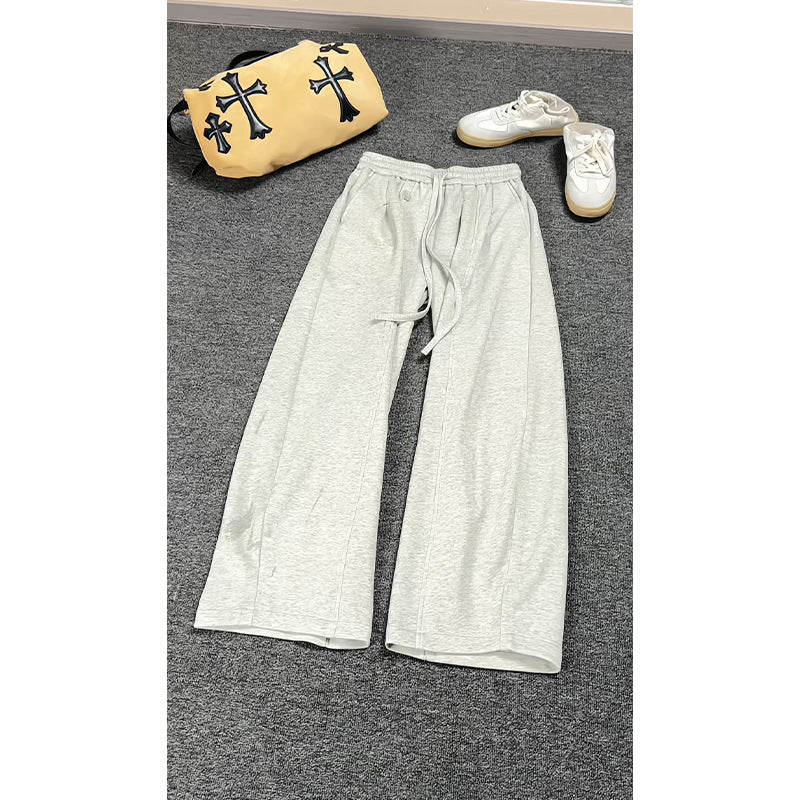 Damen Fließende Palazzo-Hose Drune