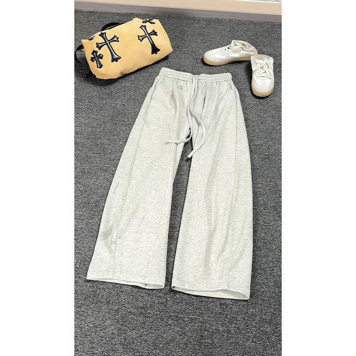 Damen Fließende Palazzo-Hose Drune