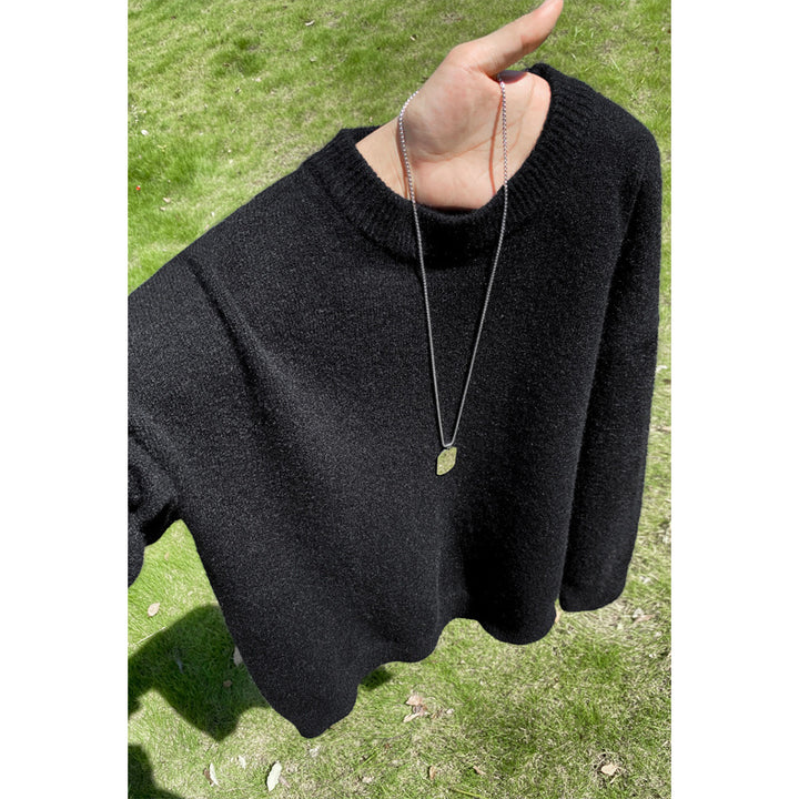 Damen Bequemer und eleganter Oversized Pullover Drune