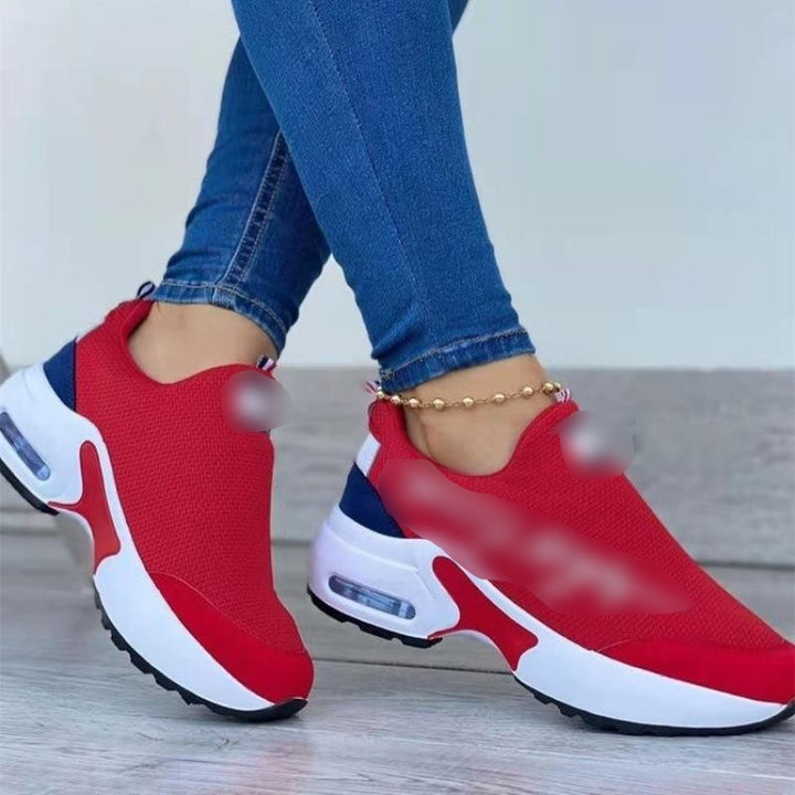 Damen Sock-Sneaker mit luftgepolsterter Sohleneinheit und gestricktem Komfortschaft Drune
