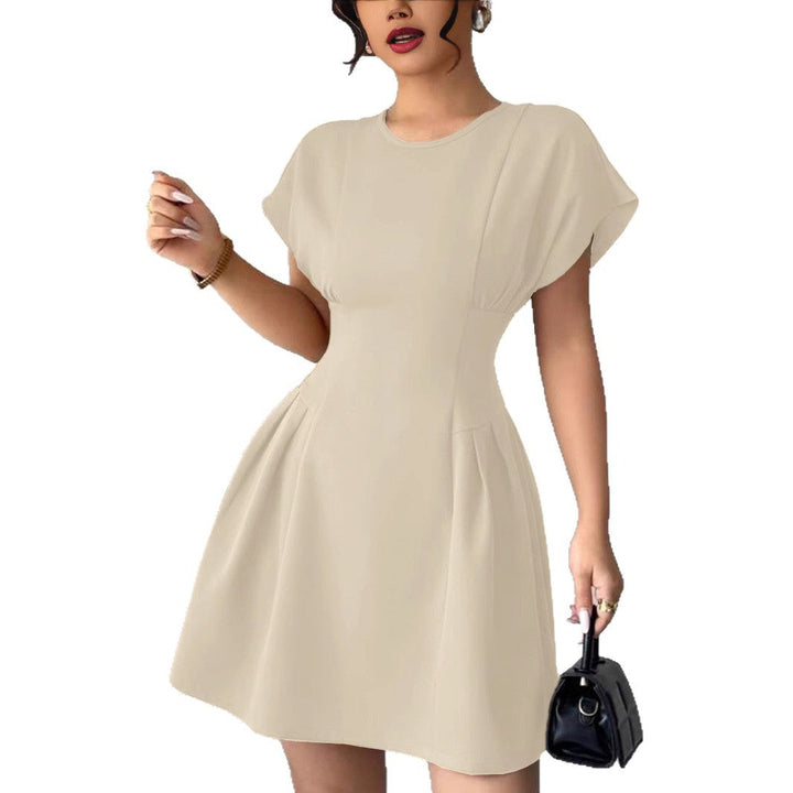 Damen Wickelkleid mit elegantem Schnitt und fließendem Rock Drune