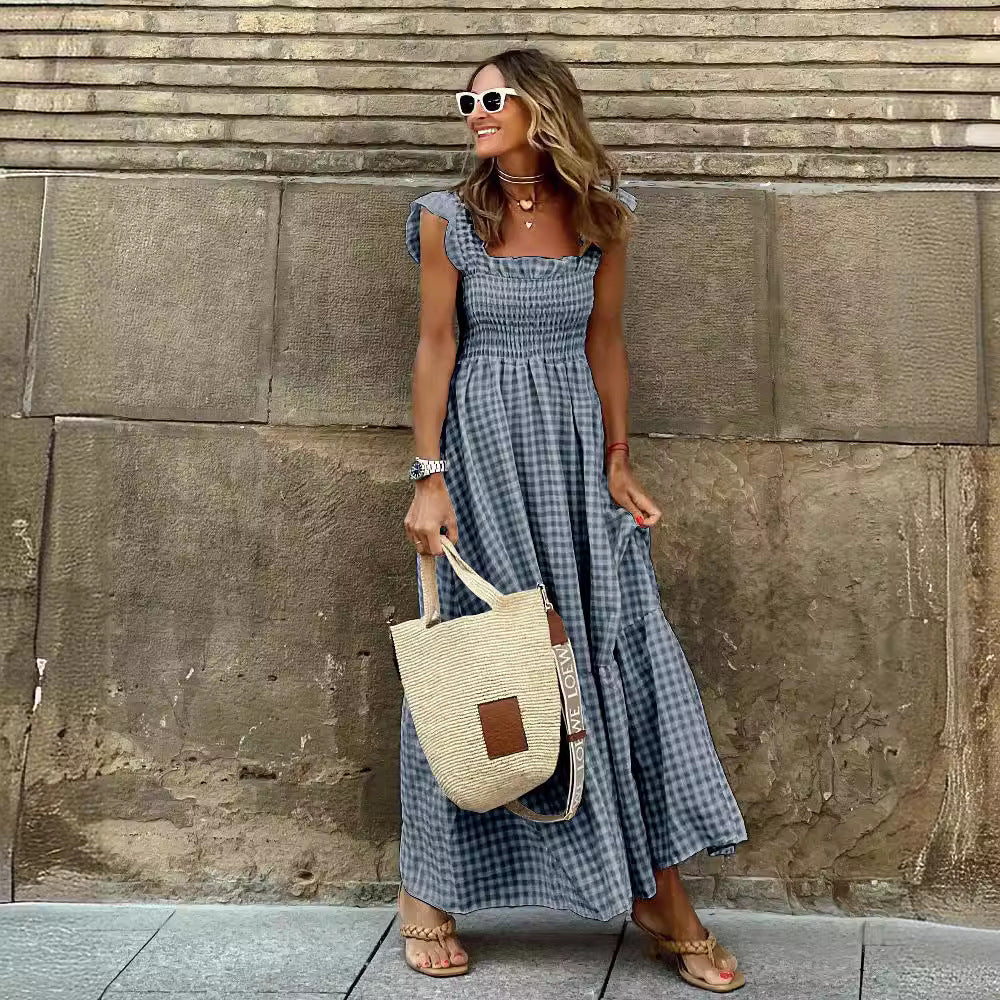 Damen Maxi Kleid Drune
