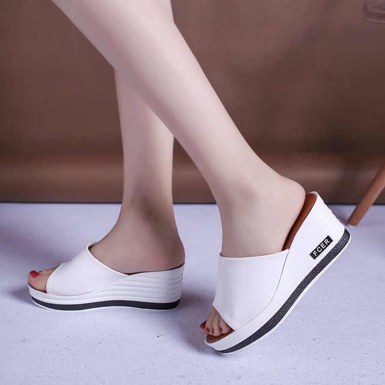 Damen Wedge-Pantoletten mit komfortabler Sohle und modernem Design Drune