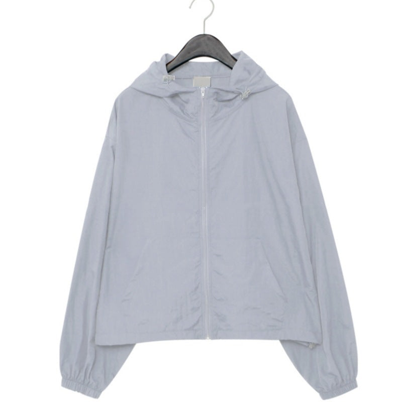 Damen leichte winddichte Kurzjacke Drune
