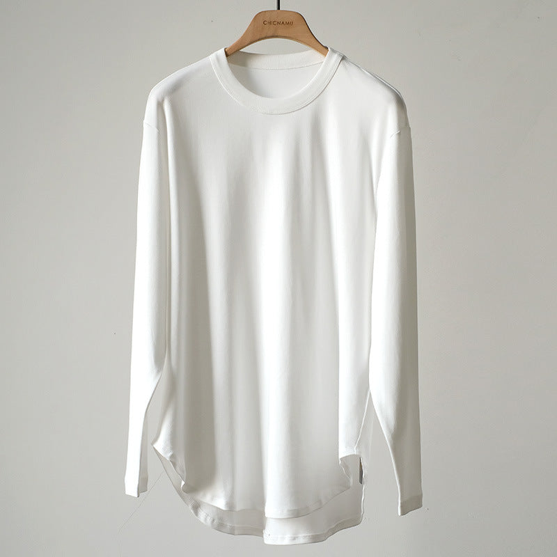 Damen Bequeme Langarm-T-Shirt Drune