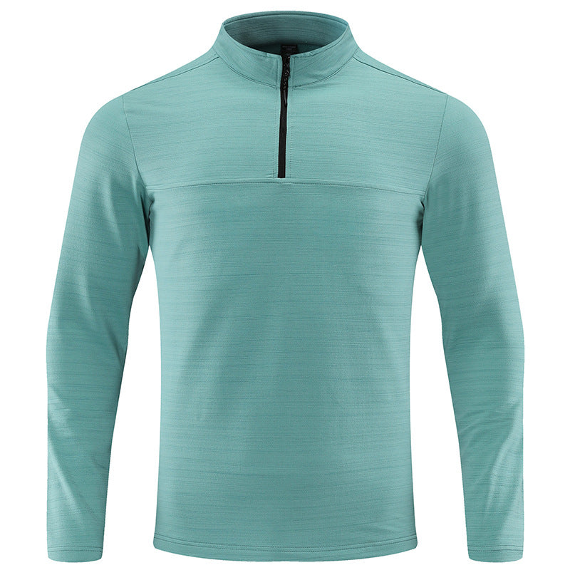Herren Thermo-Langarmshirt mit Halbzip und Stehkragen Drune