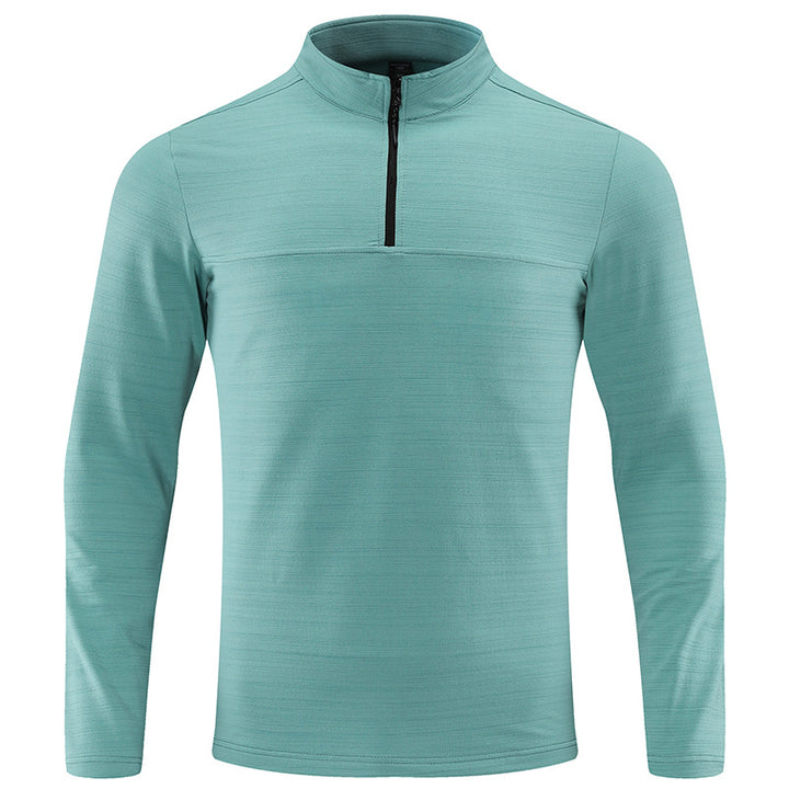 Herren Thermo-Langarmshirt mit Halbzip und Stehkragen Drune