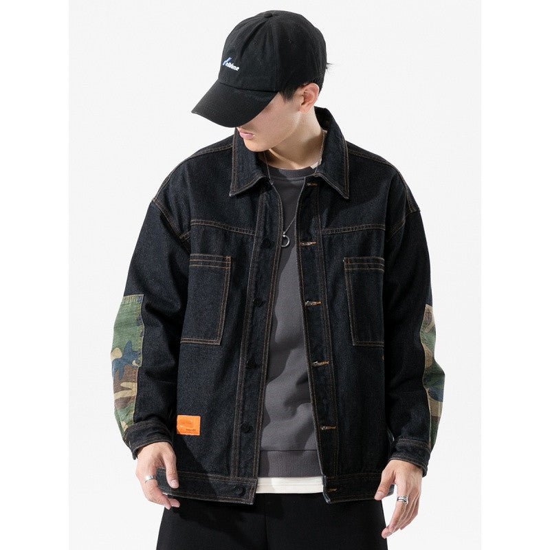 Herren Lässige Modern Denimjacke Drune