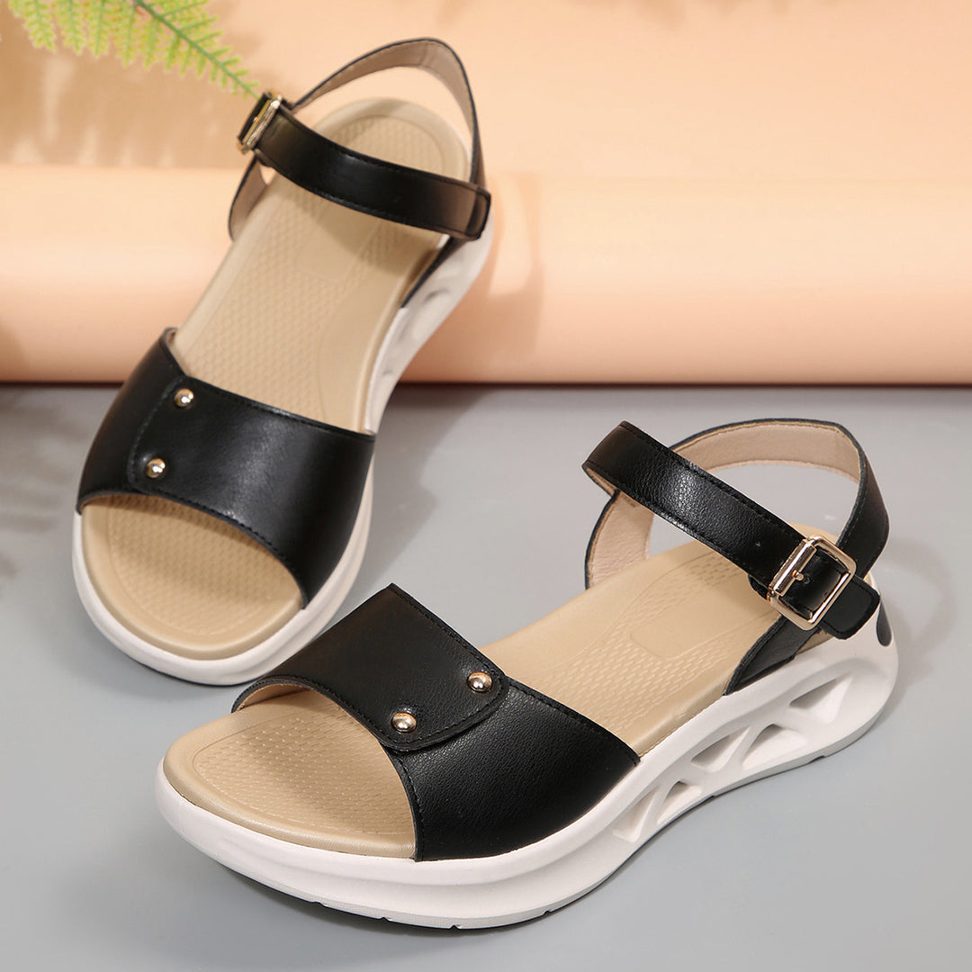 Damen verstellbare Komfortsandalen Drune