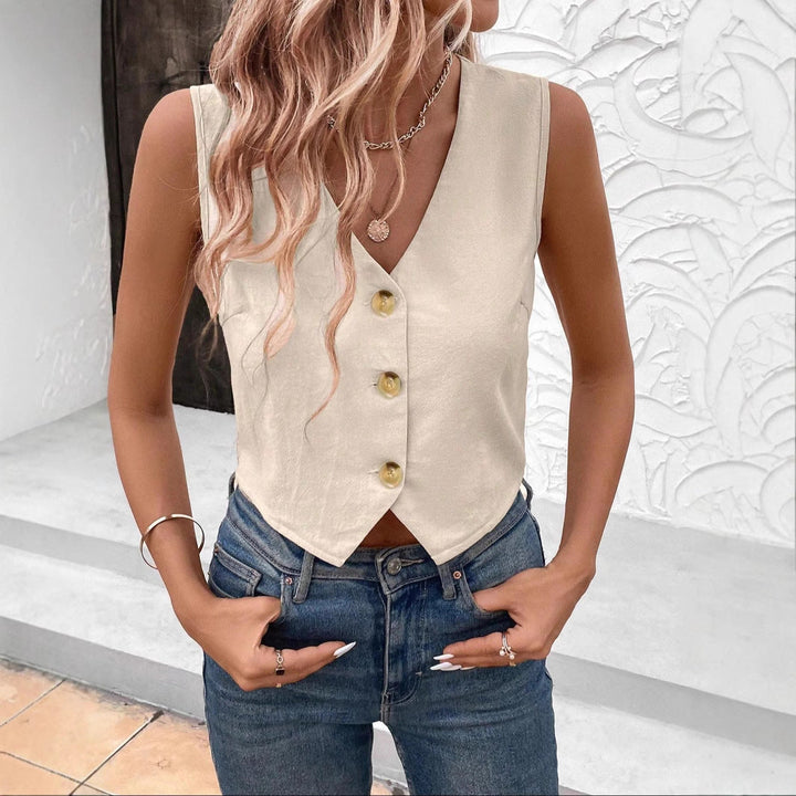 Damen Leichte und elegante Weste Drune