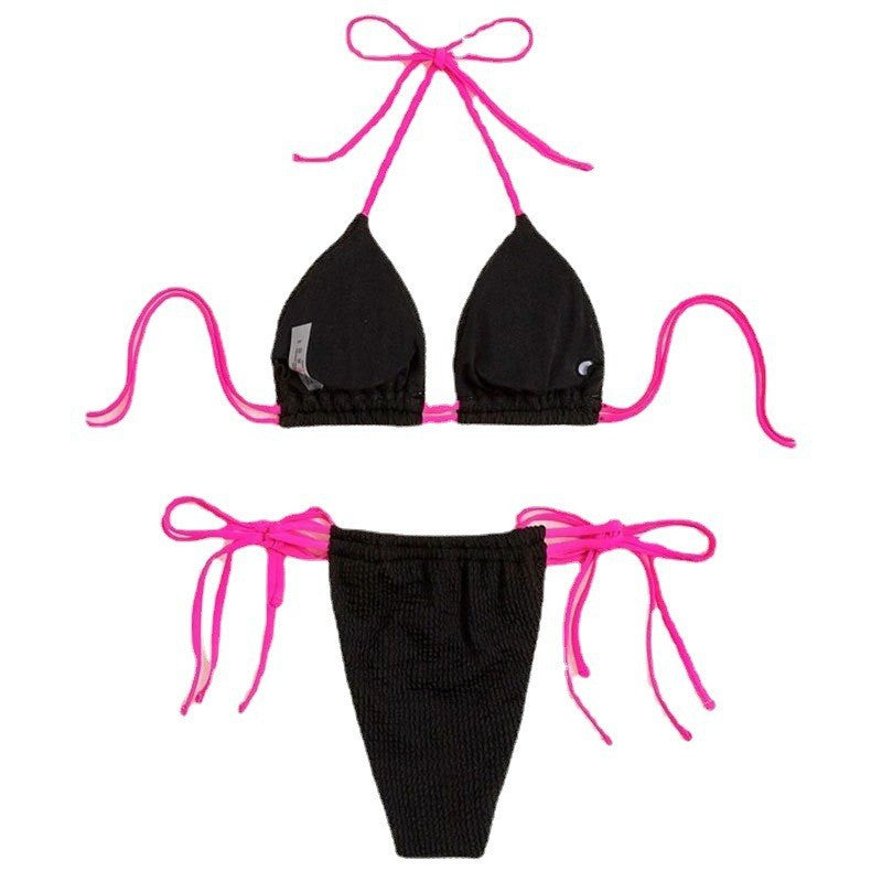 Damen Triangel-Bikini mit raffinierten Schnürdetails Drune