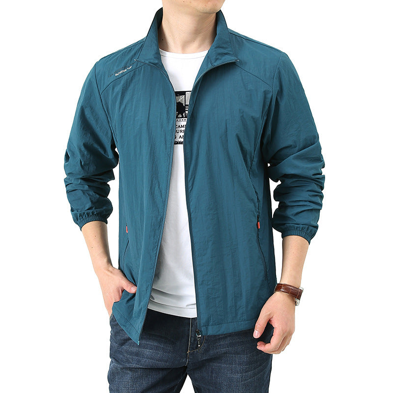 Herren Leichte Outdoorjacke mit praktischen Taschen Drune