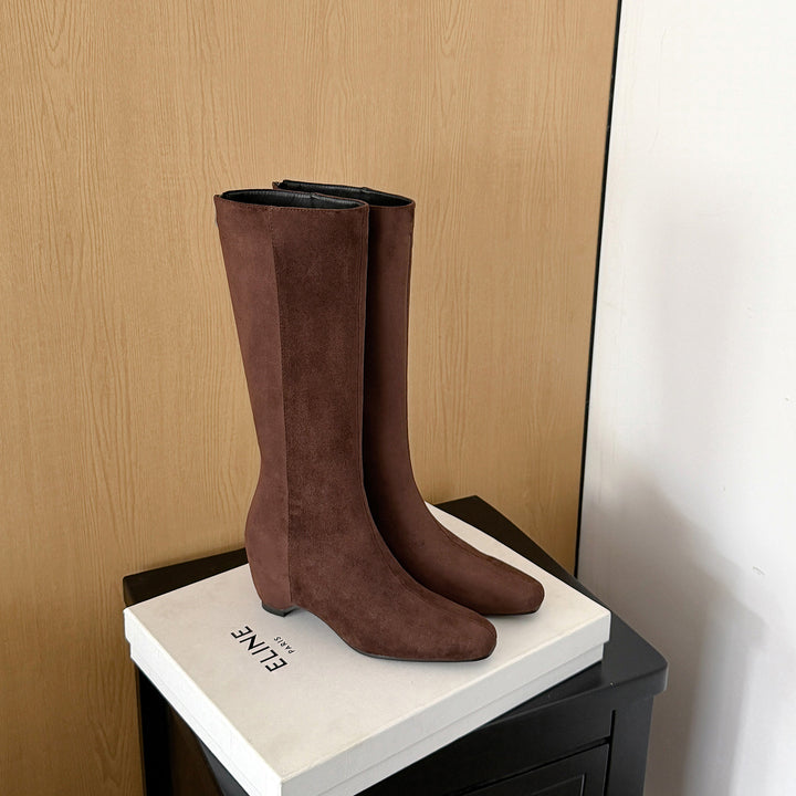 Drune | Knöchelhohe Damenstiefel Luxuriöse Winter Fußbekleidung Zeitlos Elegantes Design