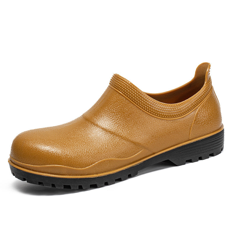 Unisex Wasserdichte Slip‑On Arbeitsschlupf mit profiliertem Anti‑Rutsch Laufsohlen‑Design Drune