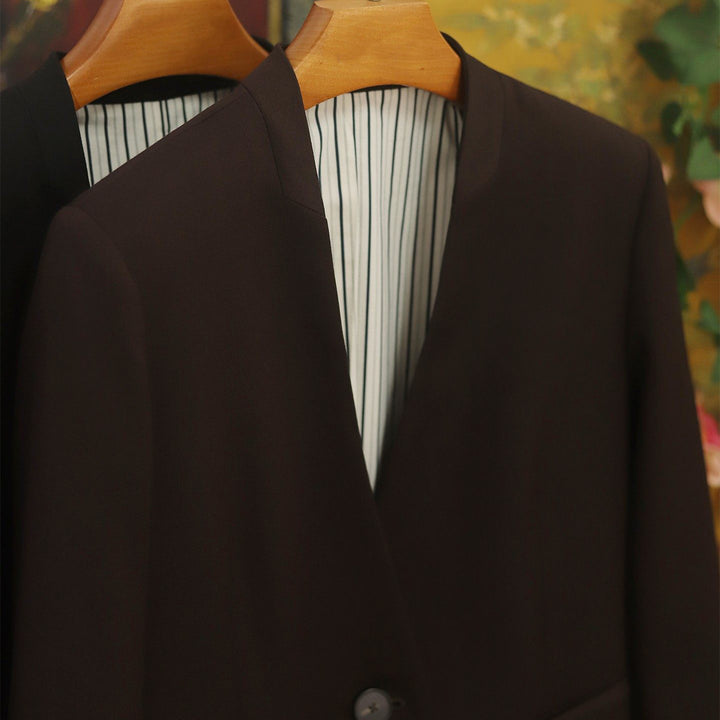 Damen Elegantes Blazer-Set mit schickem Schnitt Drune