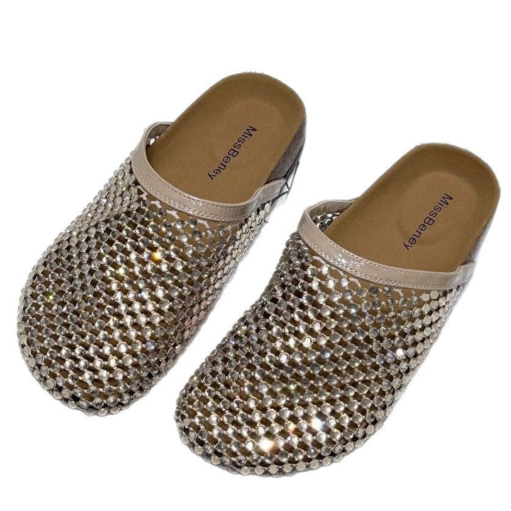 Damen Modische Clogs mit Funktionsoberfläche und komfortablem Fußbett Drune