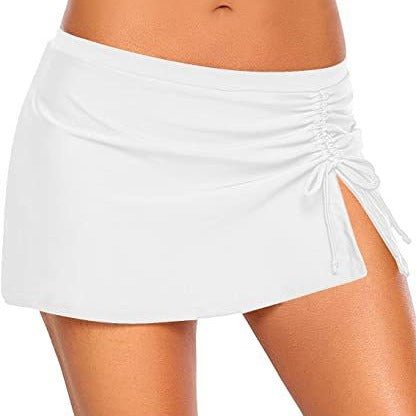 Damen Modische Badeshorts mit seitlichem Raff-Detail Drune