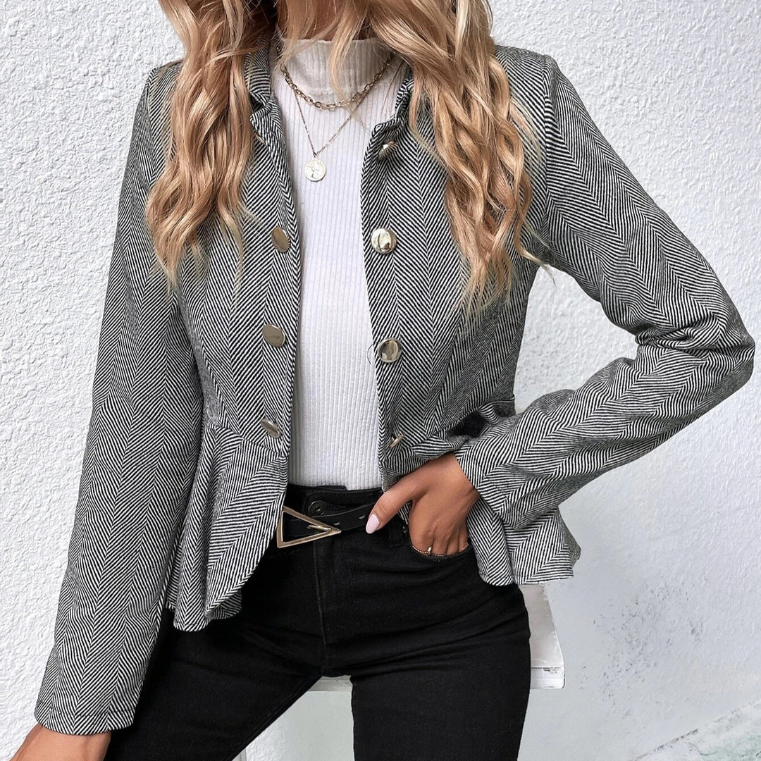 Damen Modische Blazerjacke
