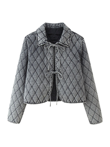 Damen Steppjacke mit legerem Schnitt Drune