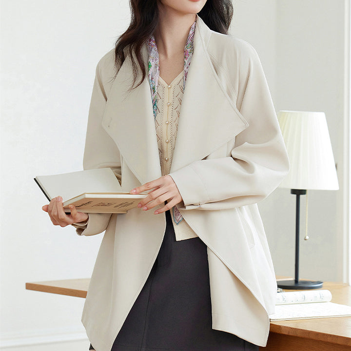 Damen Elegante und vielseitige Wickeljacke Drune
