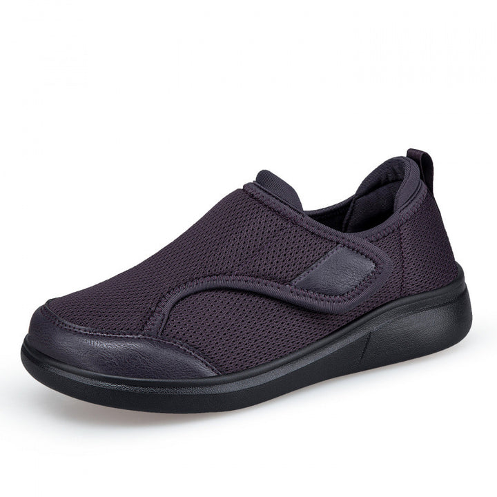 Damen Komfort-Slipper mit atmungsaktivem Mesh und elastischem Einstieg Drune