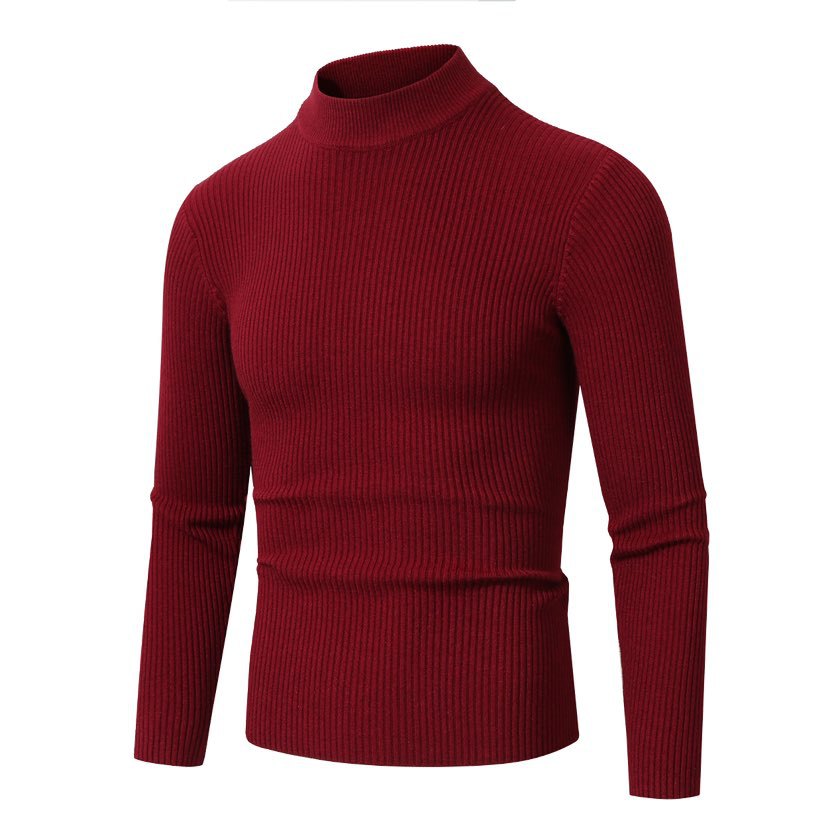 Herren Rollkragenpullover aus hochwertiger Rippenstruktur Drune