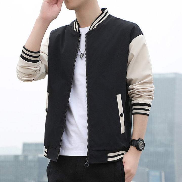 Herren Sportliche Übergangsjacke mit hohem Stehkragen Drune 1788241839