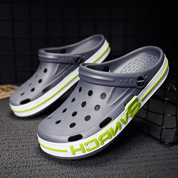 Herren Atmungsaktive Outdoor Clogs Drune
