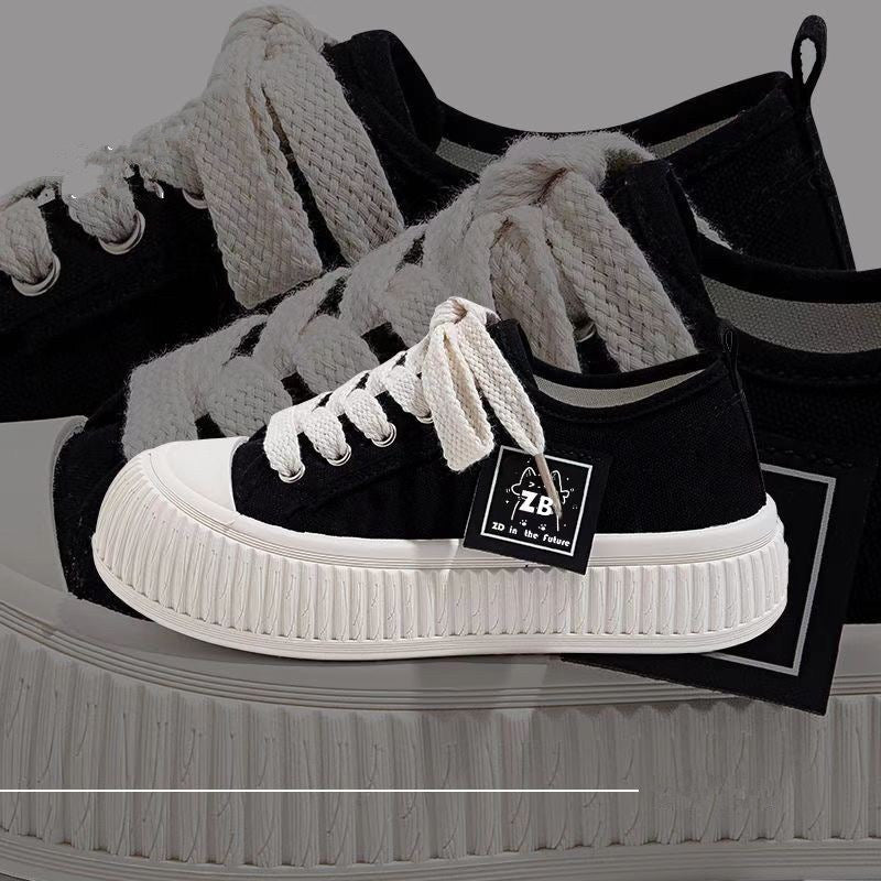 Damen Sneaker mit trendiger Plateau-Sohle und komfortablem Obermaterial Drune