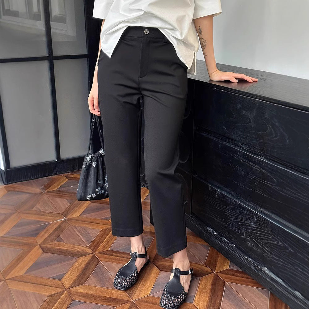 Damen elegante Culotte mit modischem Schlitz Drune