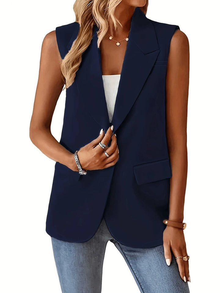 Damen Stylischer Blazer-Weste Drune