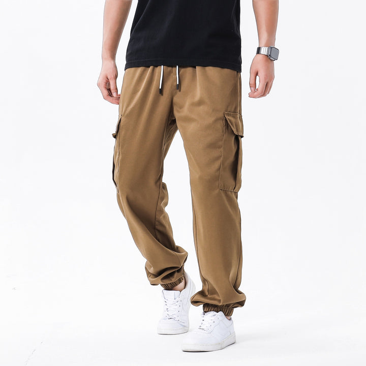 Herren Multifunktionale Cargohose mit elastischem Bund und praktischen Taschen Drune