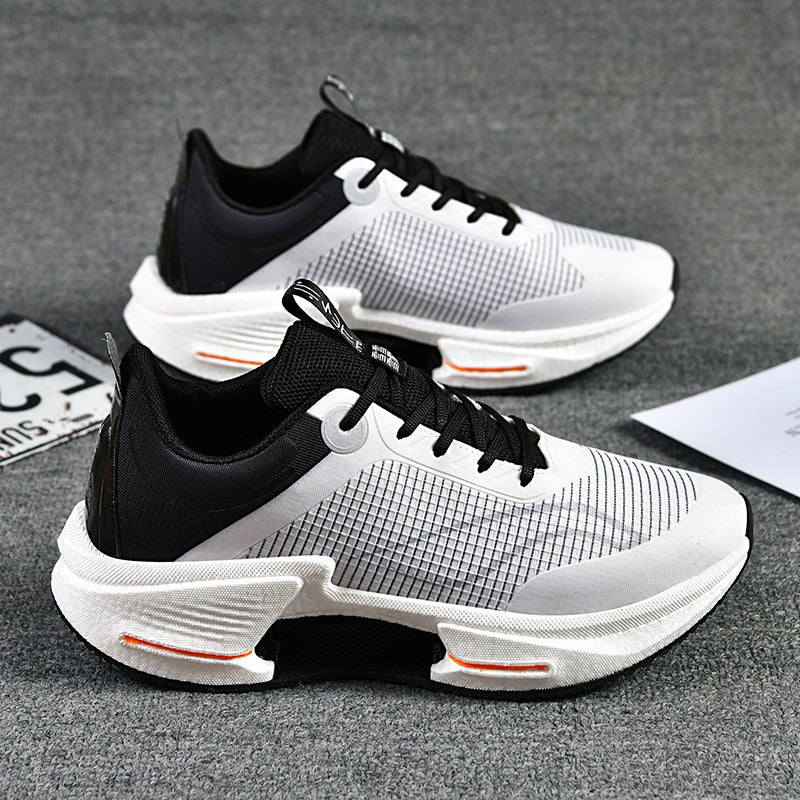 Unisex atmungsaktive Mesh-Runner mit gitterstruktur, stabilisierendem Mittelkeil und geteiltem Stabilisator Drune