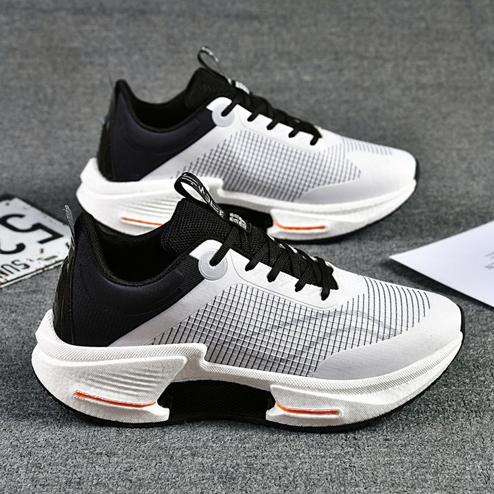 Unisex atmungsaktive Mesh-Runner mit gitterstruktur, stabilisierendem Mittelkeil und geteiltem Stabilisator Drune