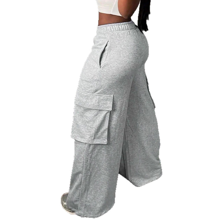 Damen Cargo-Hosen im Palazzo-Stil Drune