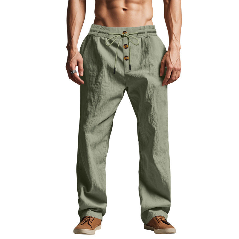 Herren Bequeme und luftige Freizeithose mit weitem Schnitt Drune