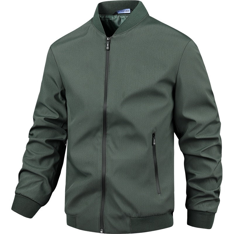 Herren Modische Freizeitjacke mit Stehkragen Drune 1787738675