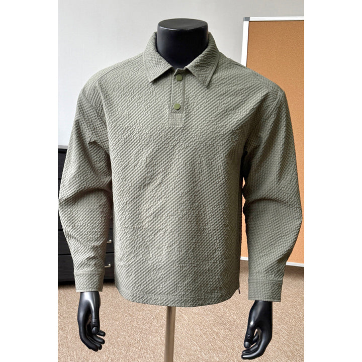 Herren Bequeme und lässige Overshirt Drune